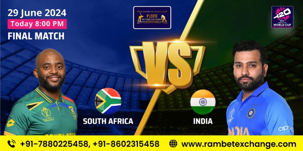 India vs South Africa T20 World Cup 2024 Final