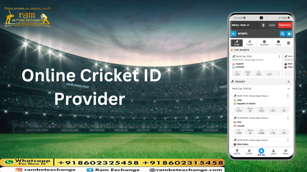 Cricket Betting Simplified: Choosing the best Online Cricket ID Provider